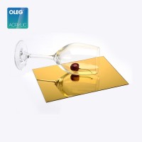 OLEG factory 1mm - 6mm gold / silver mirror acrylic sheet